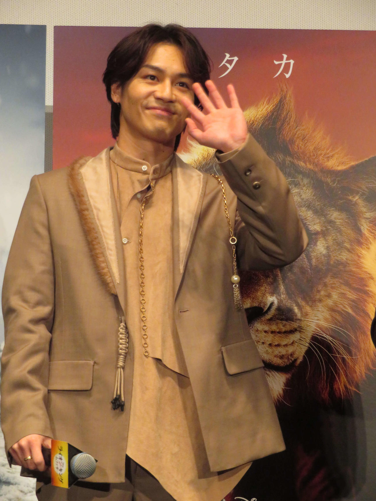 「ライオン・キング：ムファサ」ムファサ＆タカ応援上映会に出席した松田元太