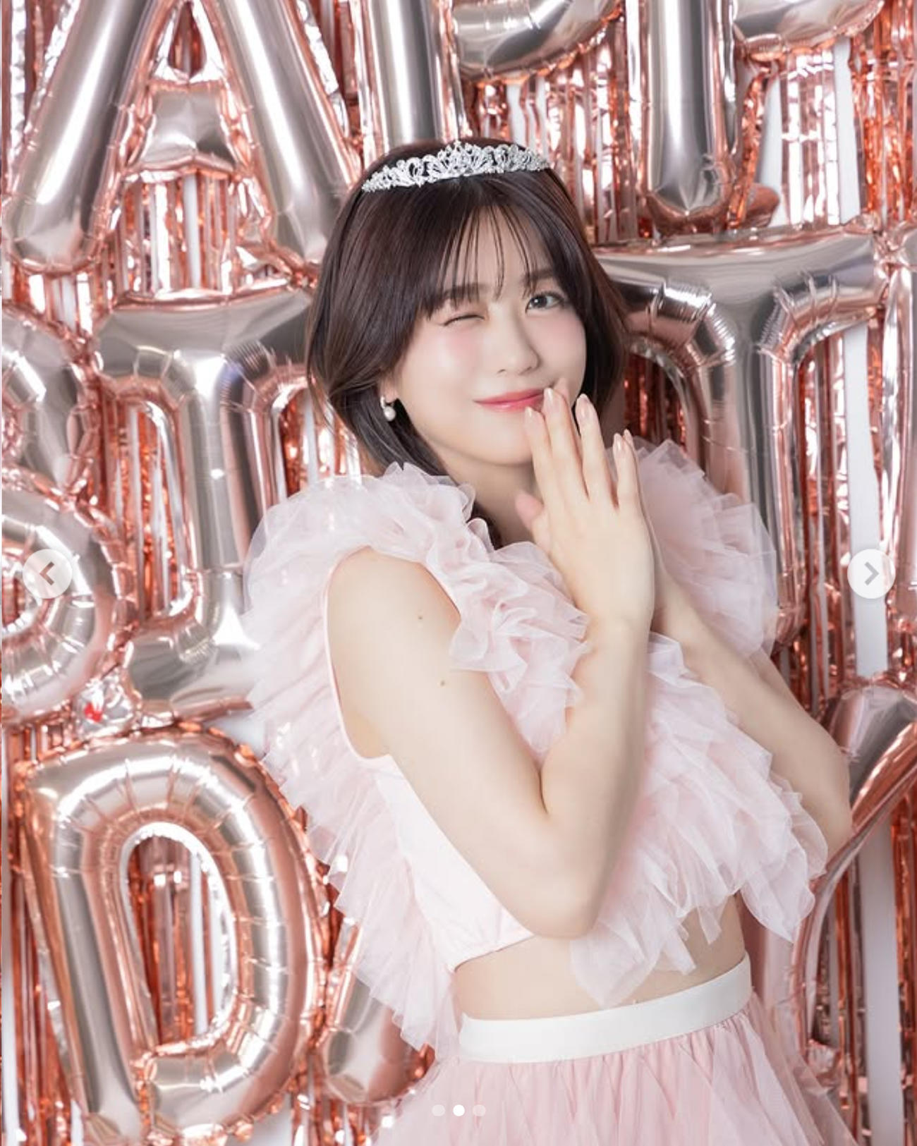篠崎彩奈のインスタグラムから