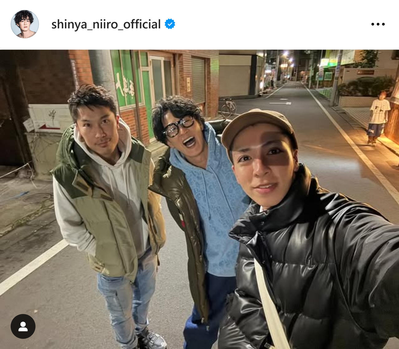 新納慎也のインスタグラムから