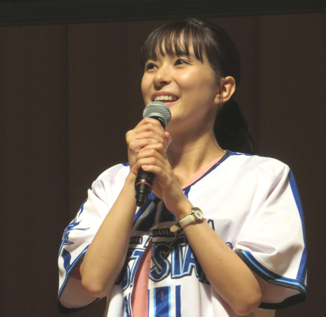 TBSドラマ「まどか26歳、研修医やってます！」のプレミアイベントに登壇した芳根京子