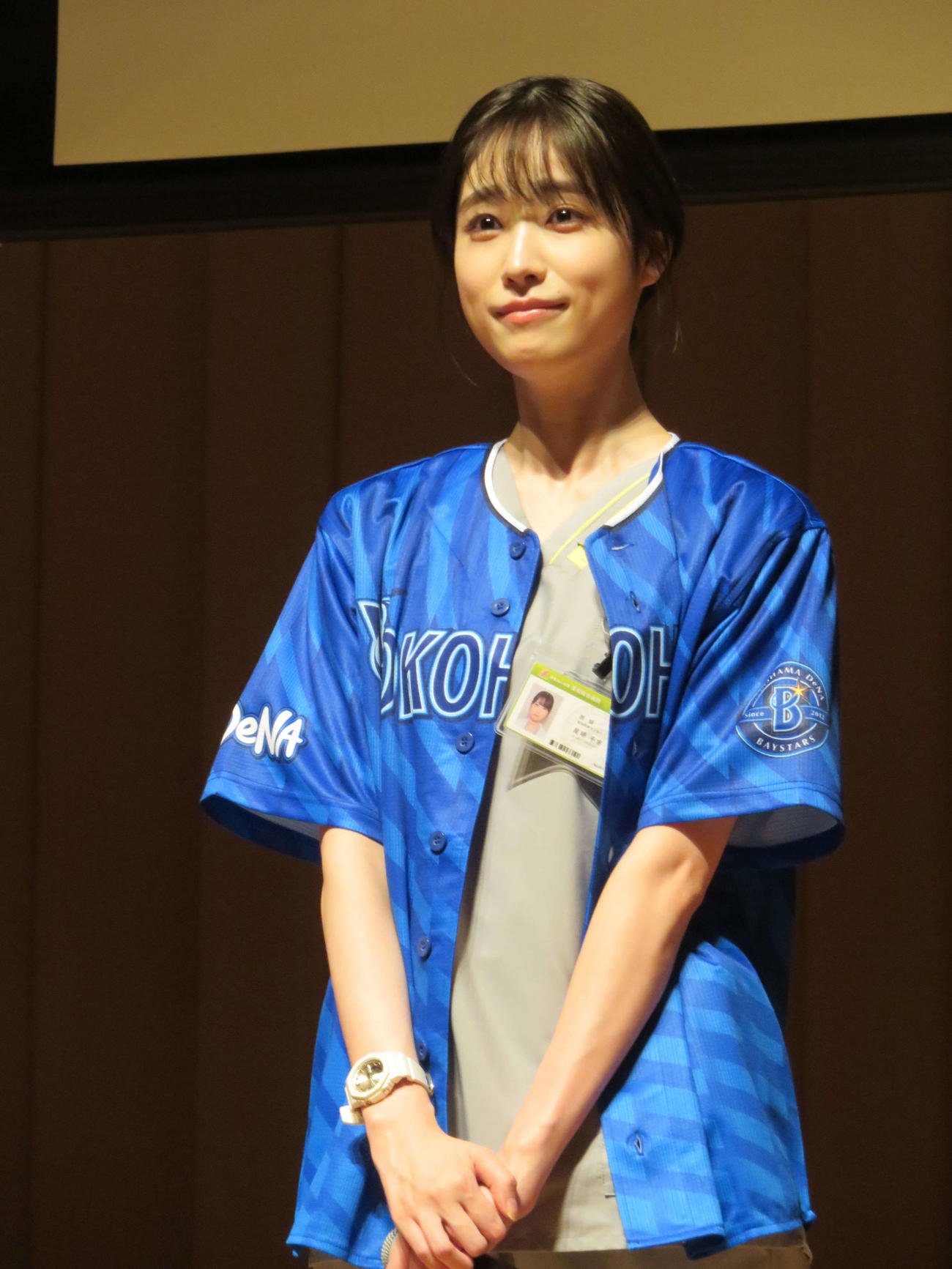 TBSドラマ「まどか26歳、研修医やってます！」のプレミアイベントに登壇した高橋ひかる
