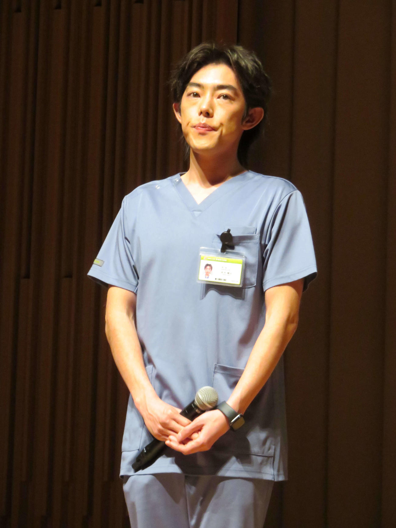 TBSドラマ「まどか26歳、研修医やってます！」のプレミアイベントに登壇した吉村界人
