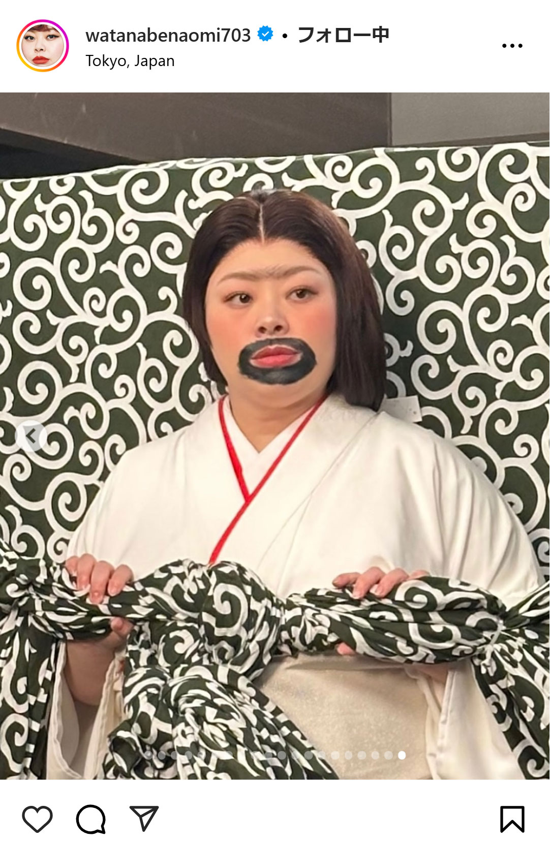 渡辺直美のインスタグラムから