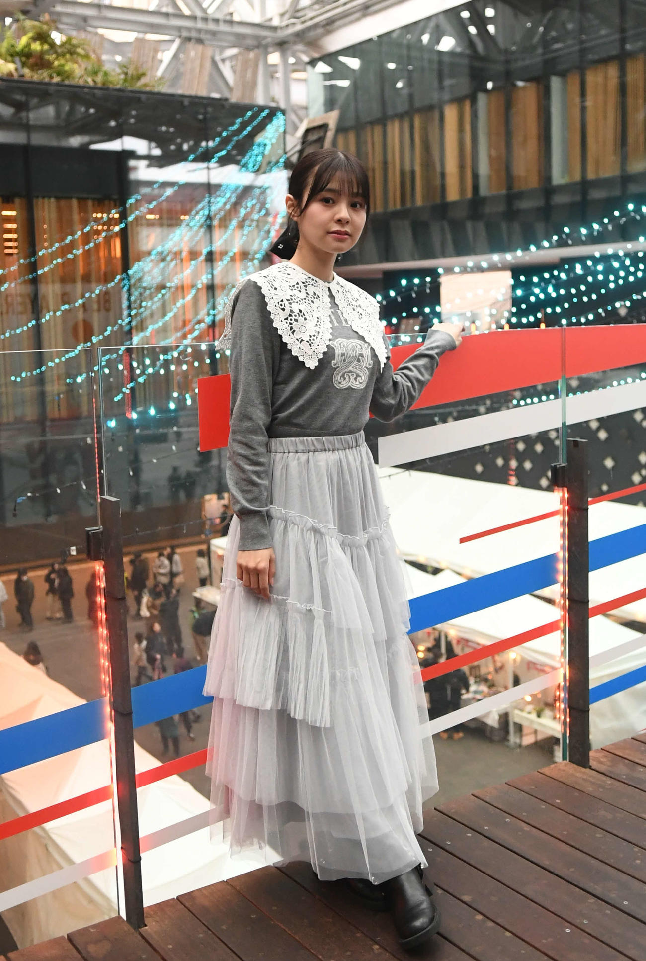 俳優として活動する本間日陽。「今年はたくさんの作品に関わりたい」と抱負を話す