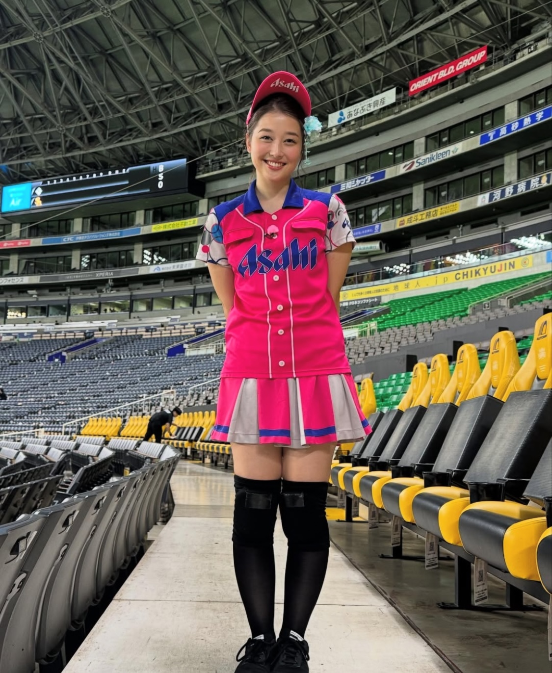 浦野芽良アナのインスタグラムから