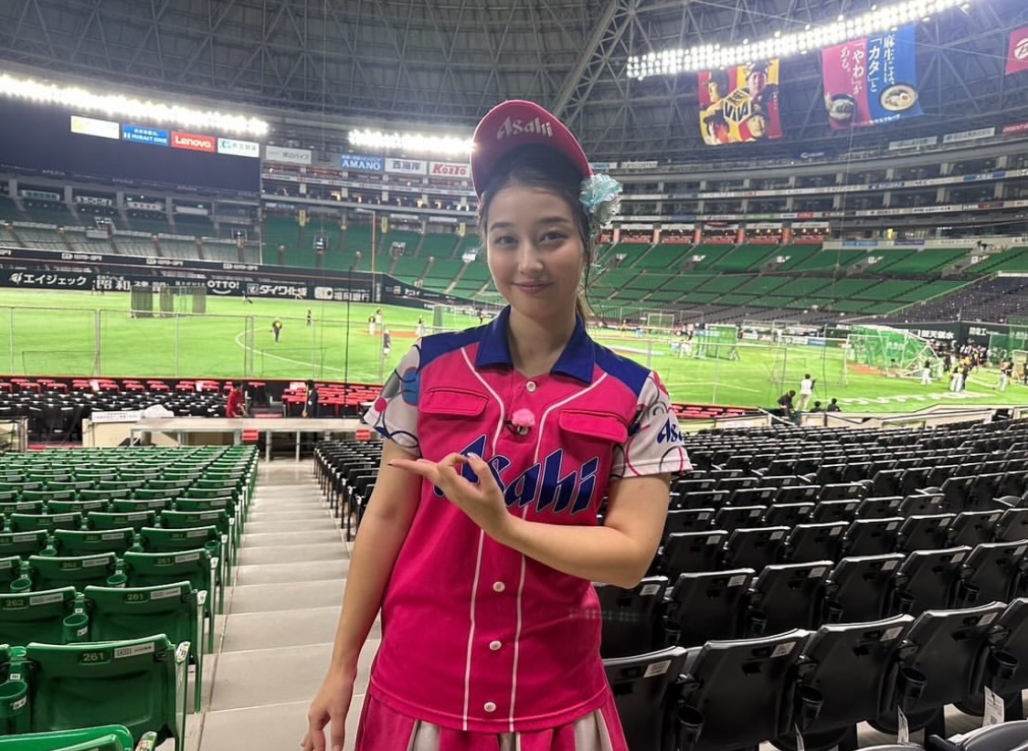 浦野芽良アナのインスタグラムから