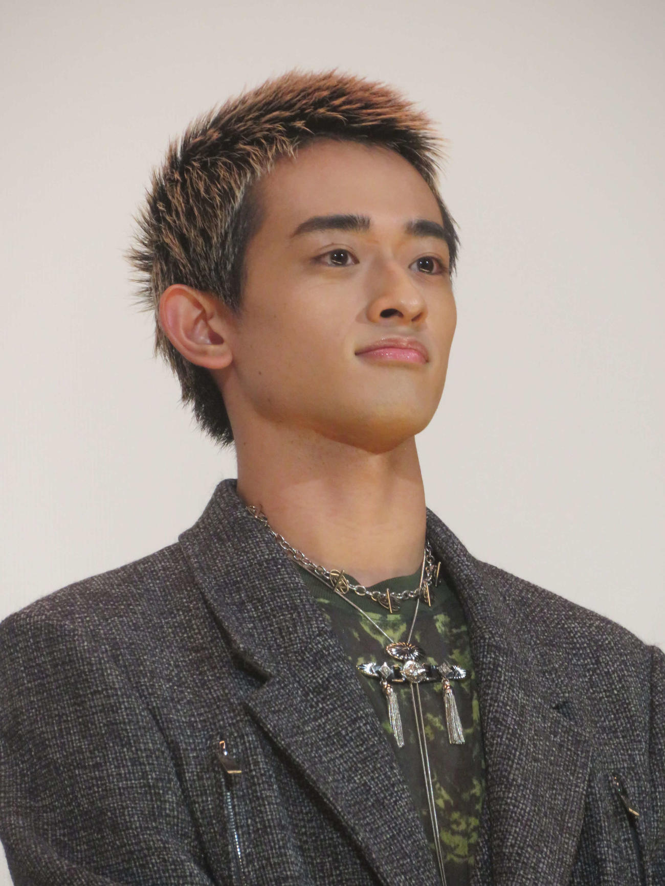 映画「悪鬼のウイルス」完成披露上映会に出席した桑山隆太