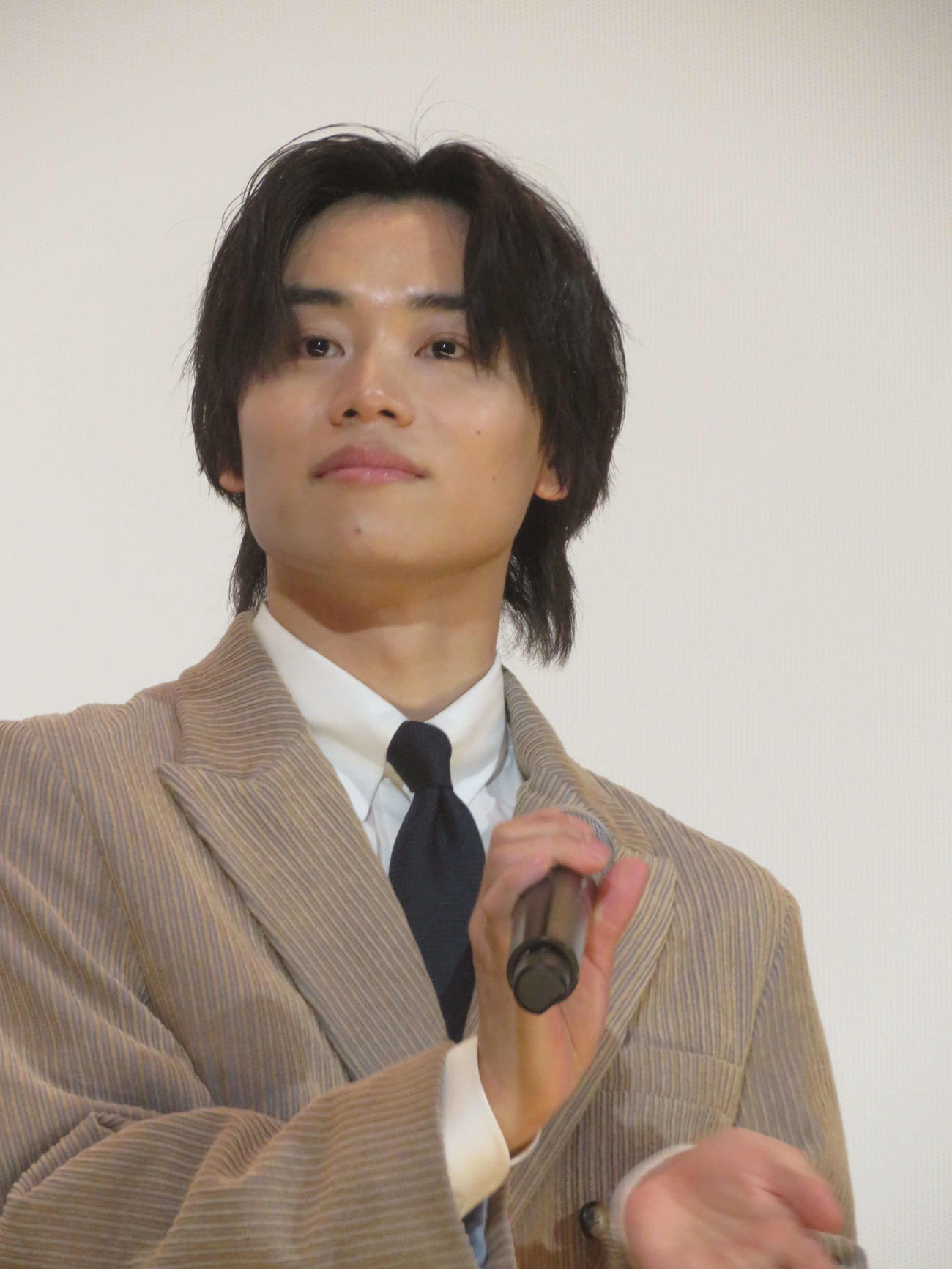 映画「悪鬼のウイルス」完成披露上映会に出席した太田将熙
