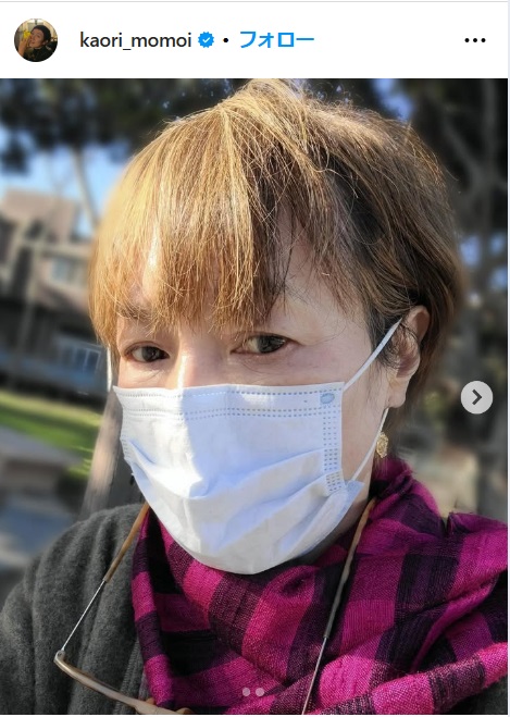 桃井かおりのインスタから