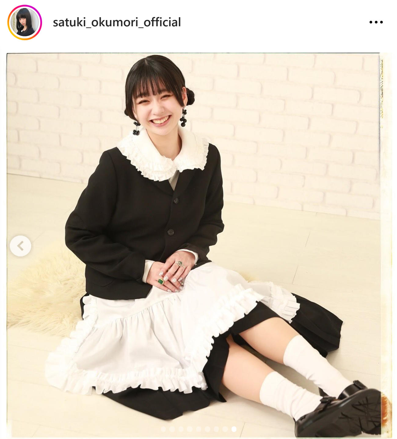 奥森皐月のインスタグラムから