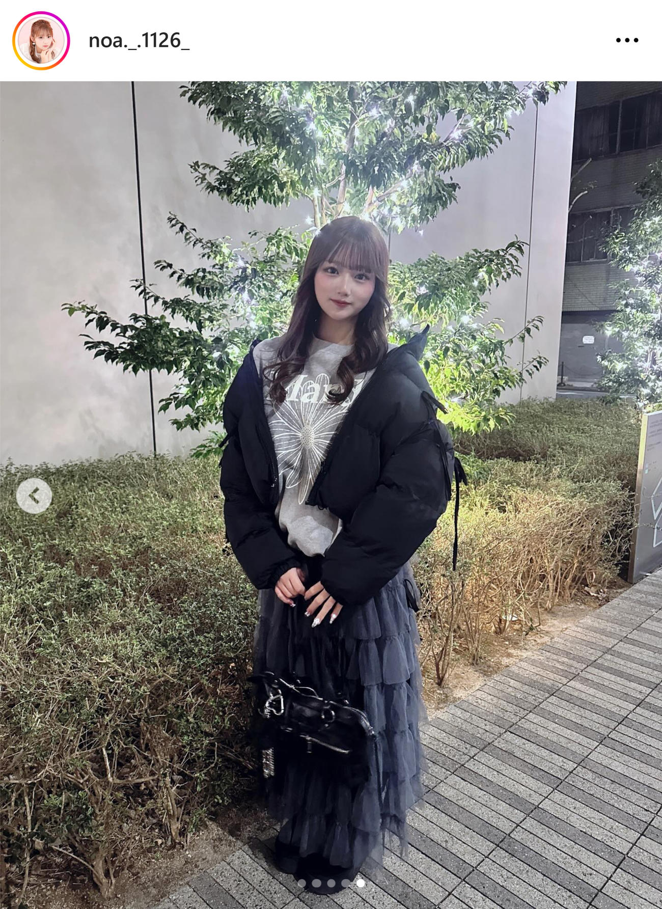 希空のインスタグラムから