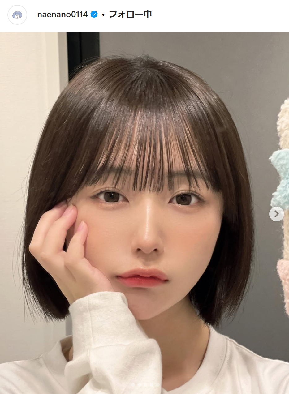 なえなののインスタグラムから