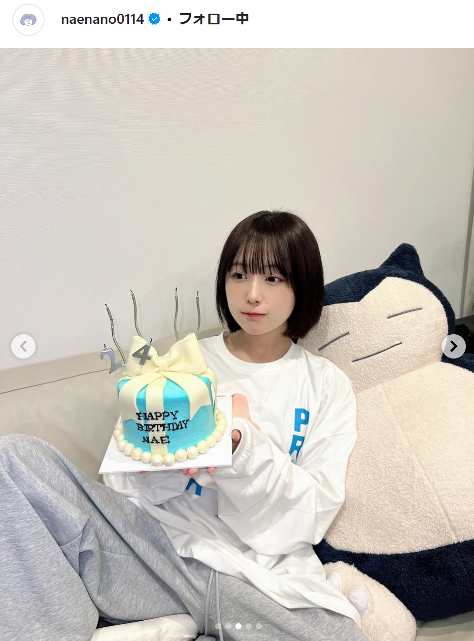 なえなののインスタグラムから