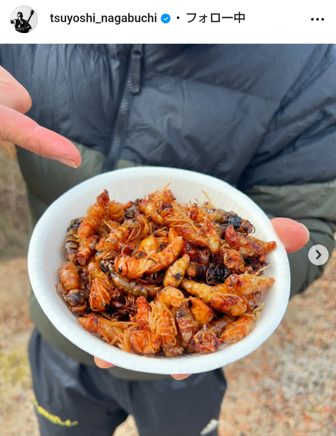 長渕剛のインスタグラムから