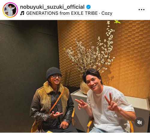 N.S.Hサングラス 数原龍友 鈴木伸之 KAZ(GENERATIONS/数原龍友)ゲスト