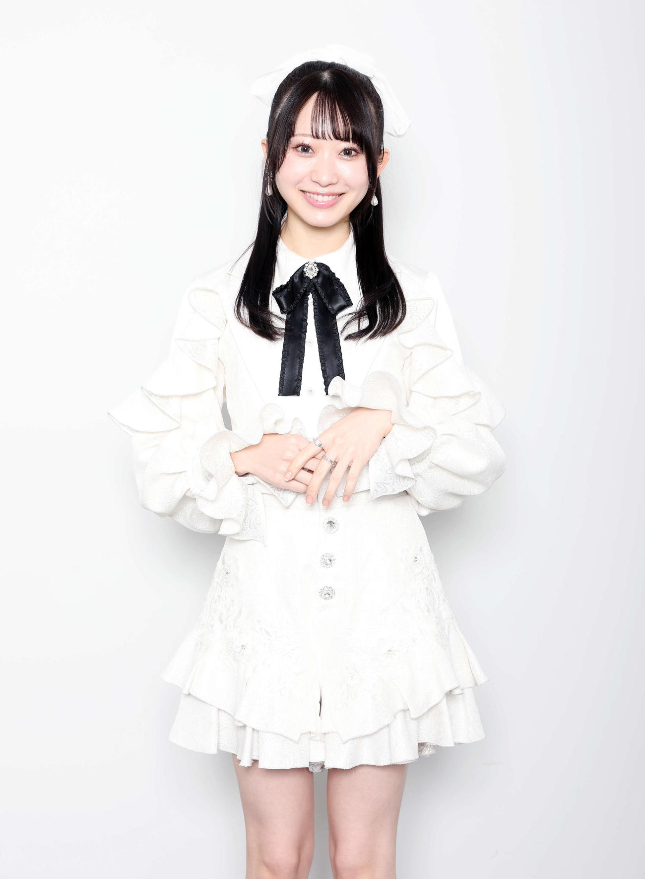 デビュー曲「ILU」を発表するRain Treeの橋本真希（撮影・鈴木正人）