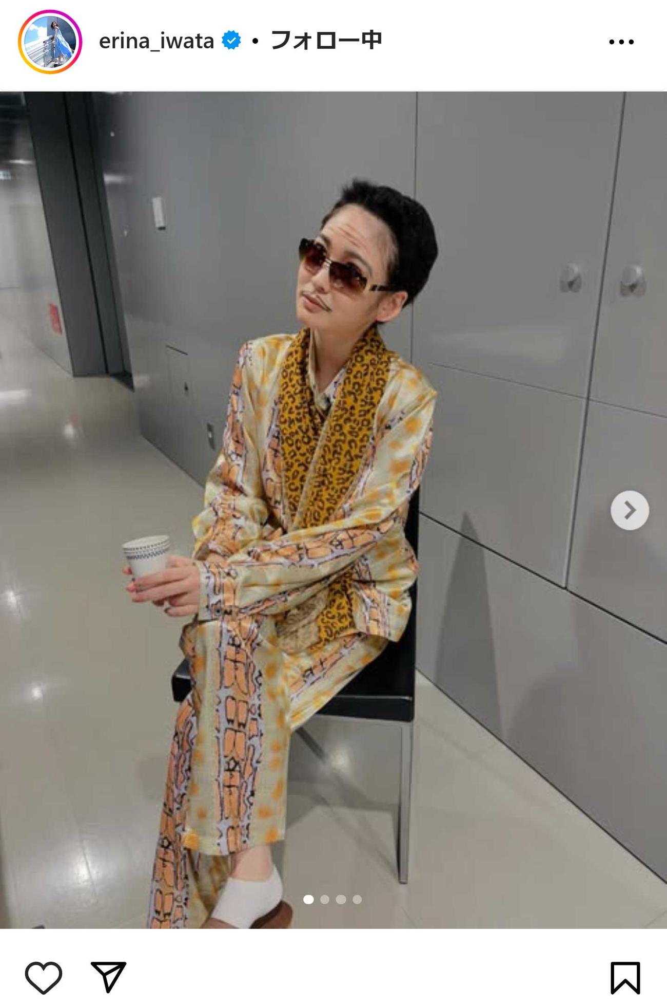 岩田絵里奈アナのインスタグラムから