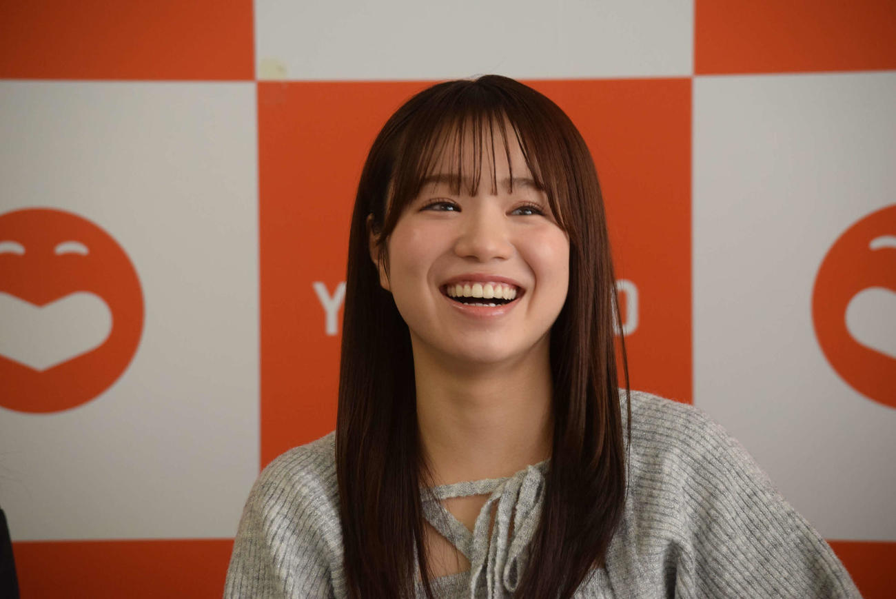 「舞台小説　ついてる！～めぐりめぐる、おむすび～」に出演するNMB48水田詩織（撮影・阪口孝志）