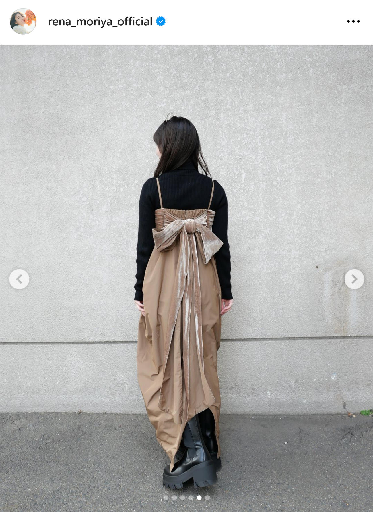 櫻坂46守屋麗奈のインスタグラムから