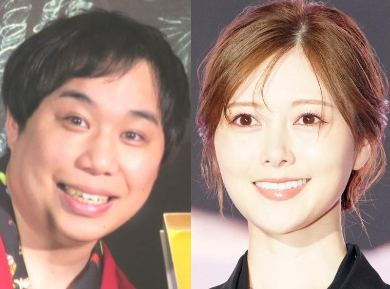 霜降り明星せいやと白石麻衣
