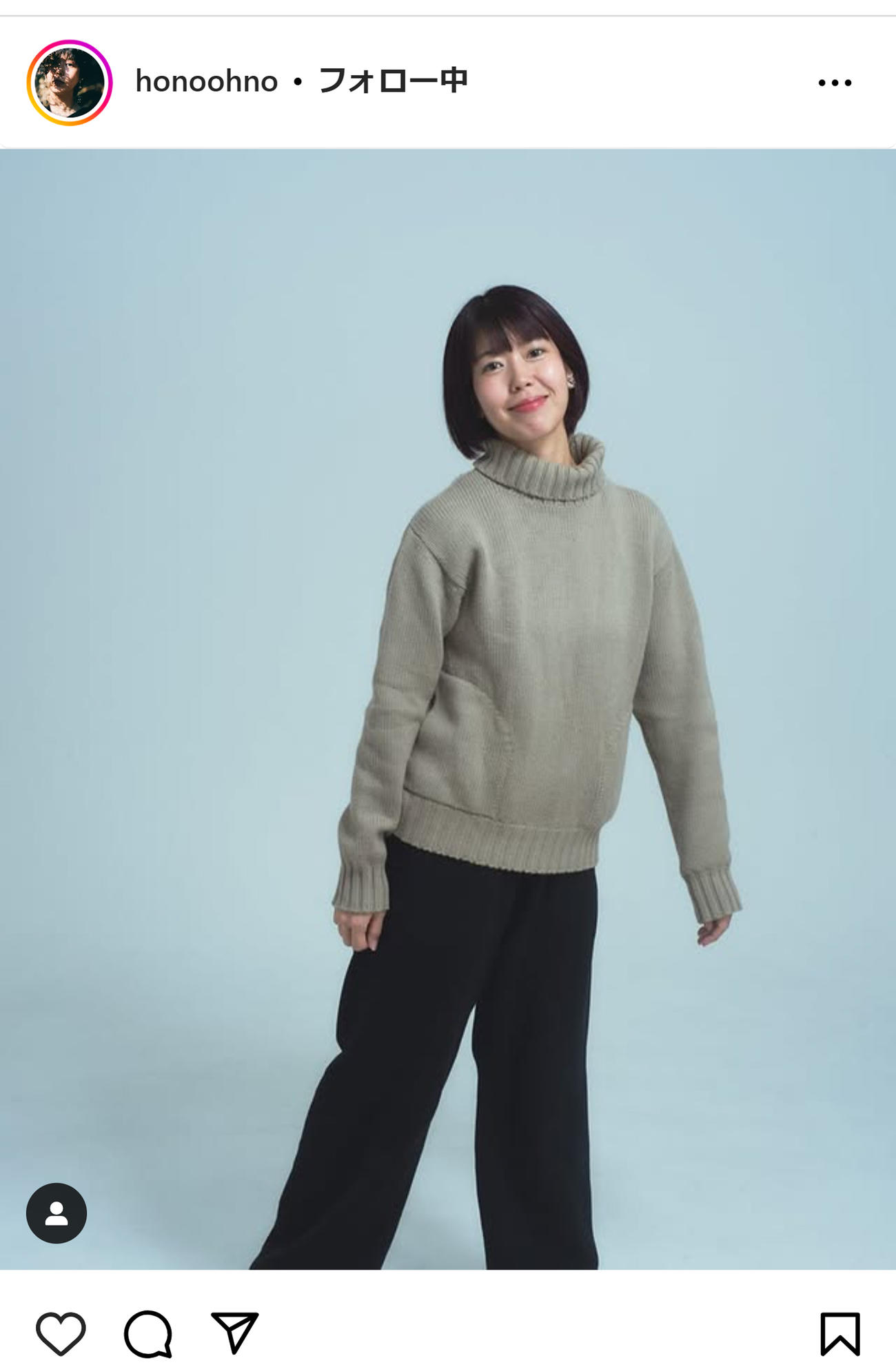 石橋穂乃香のインスタグラムから