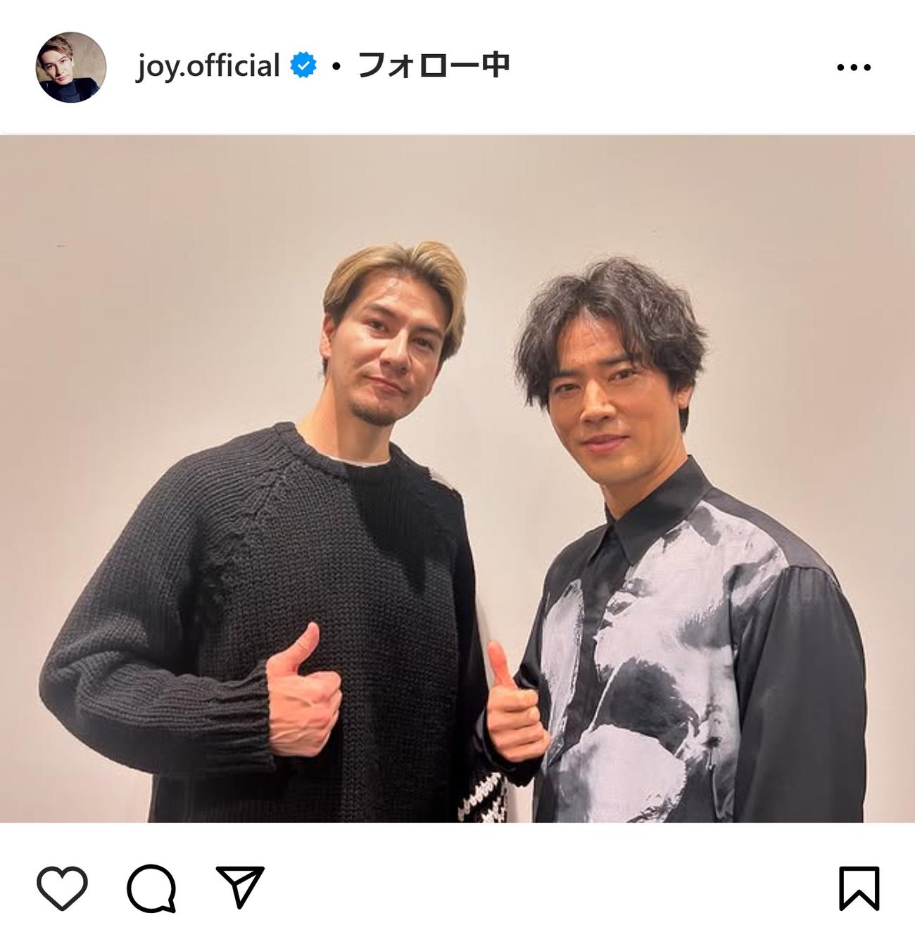 JOYのインスタグラムから
