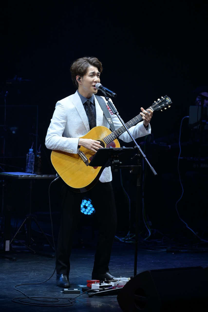 デビュー8周年記念ライブを行った中澤卓也