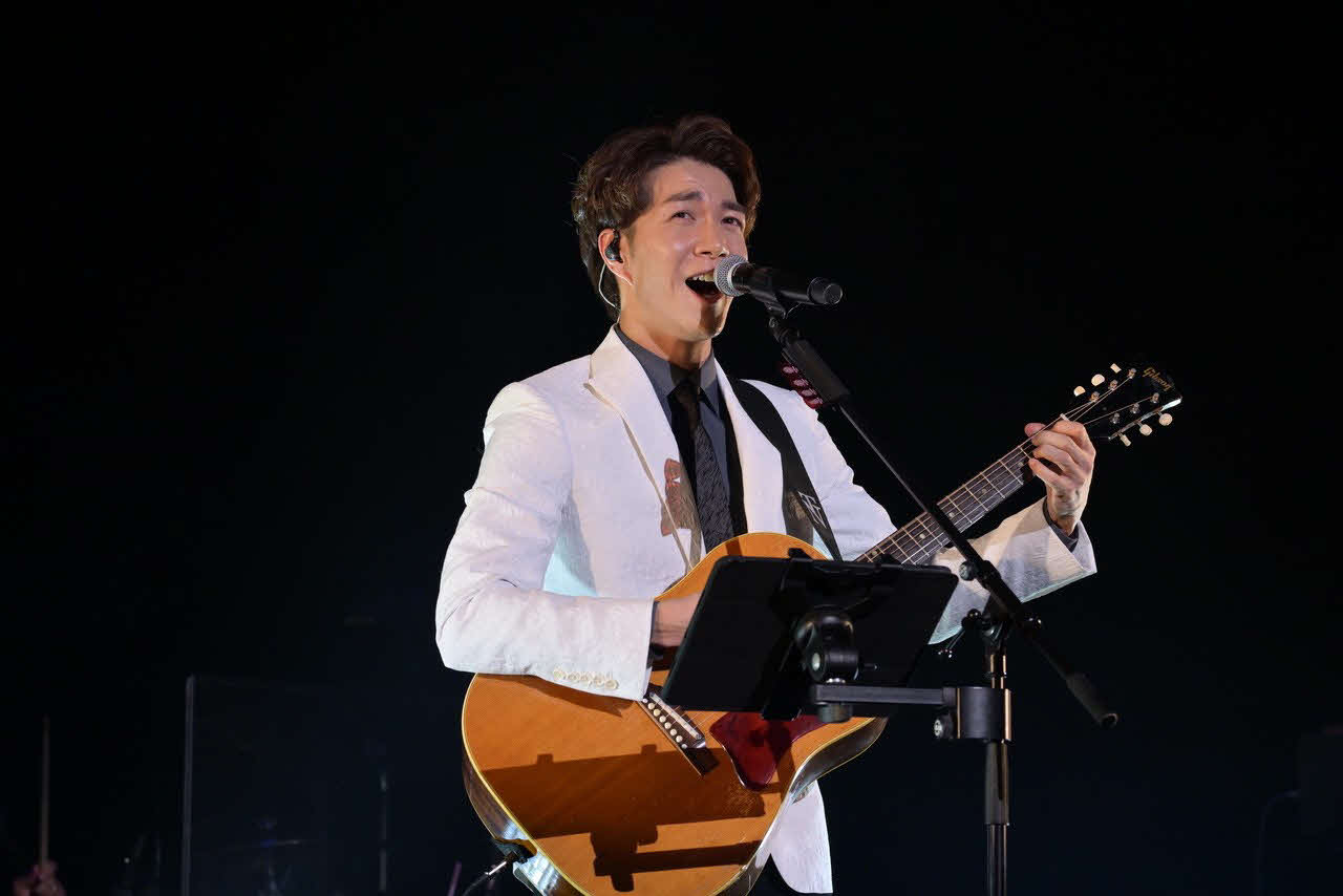 デビュー8周年記念ライブを行った中澤卓也