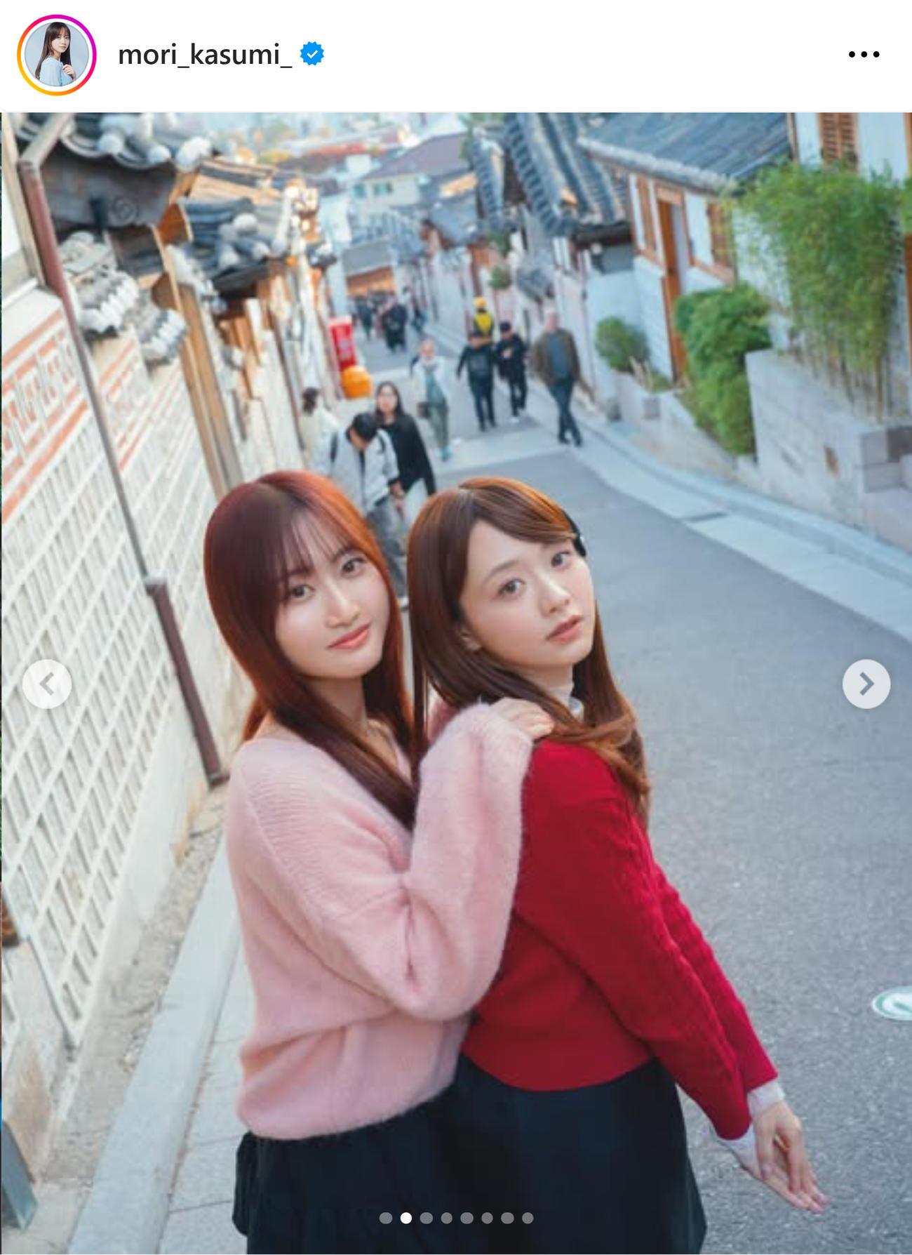 森香澄のインスタグラムから