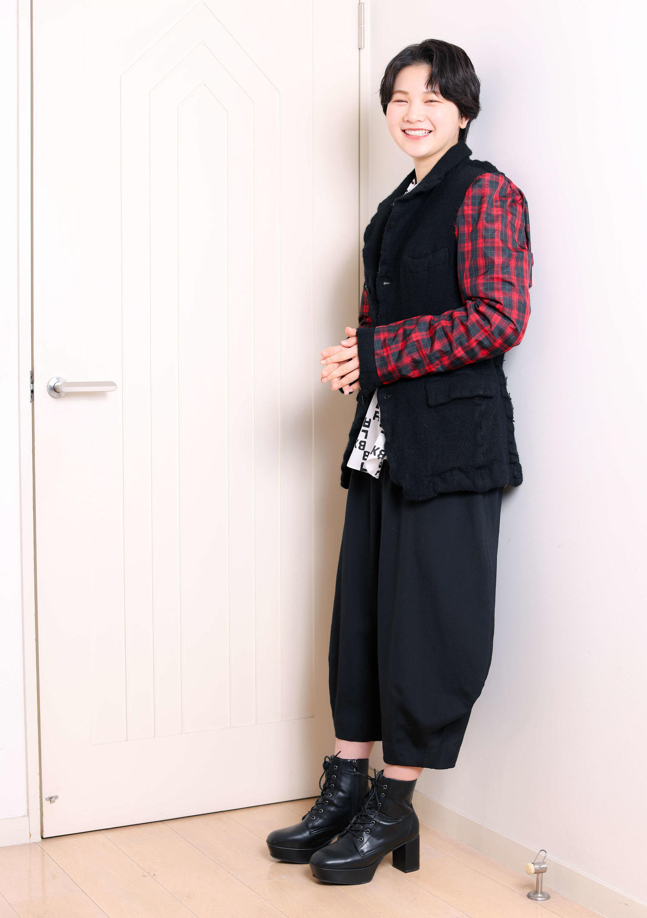TBS系連続ドラマ日曜劇場「御上先生」に出演の白倉碧空（撮影・河田真司）