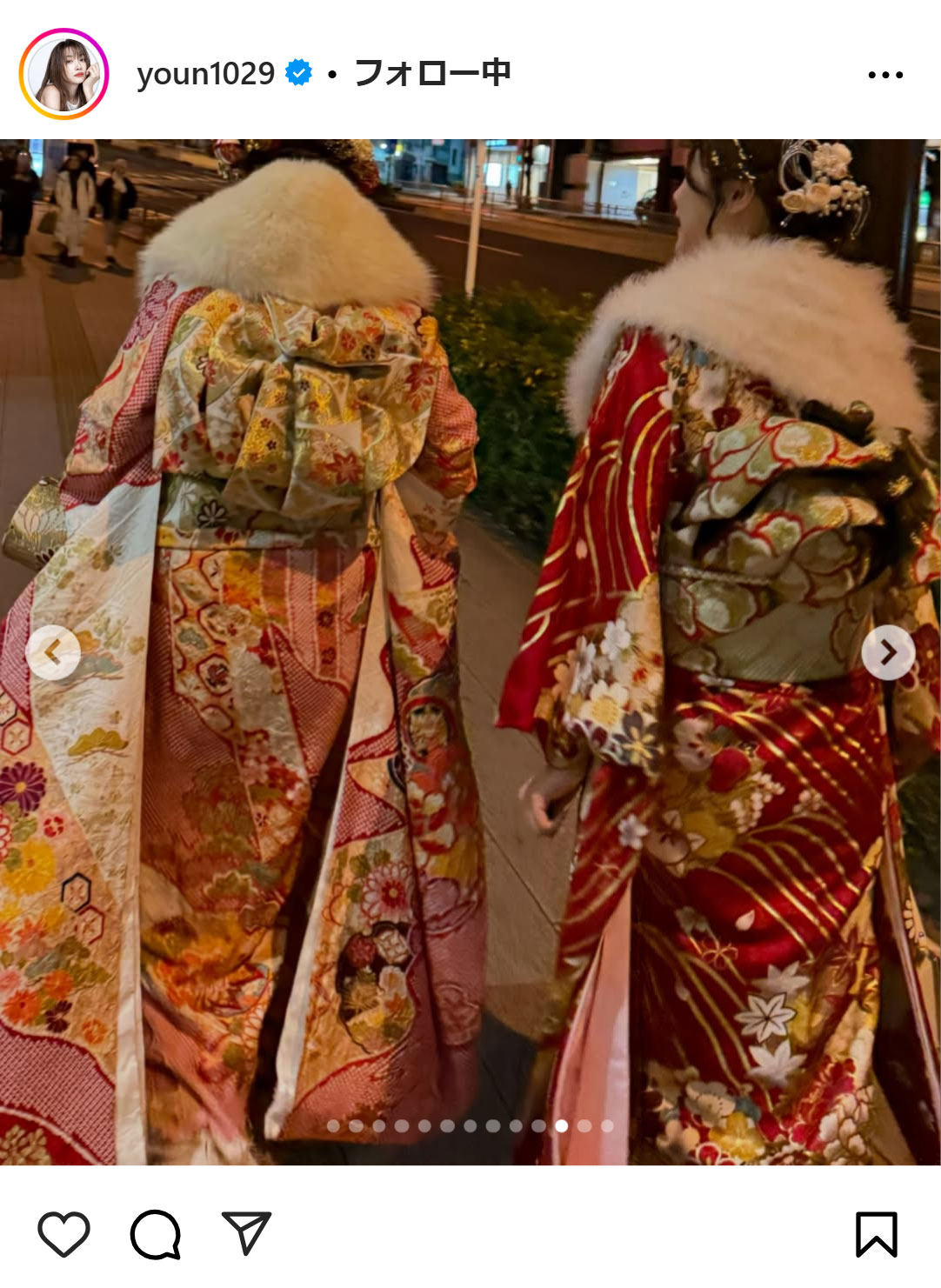 ヨンアのインスタグラムから