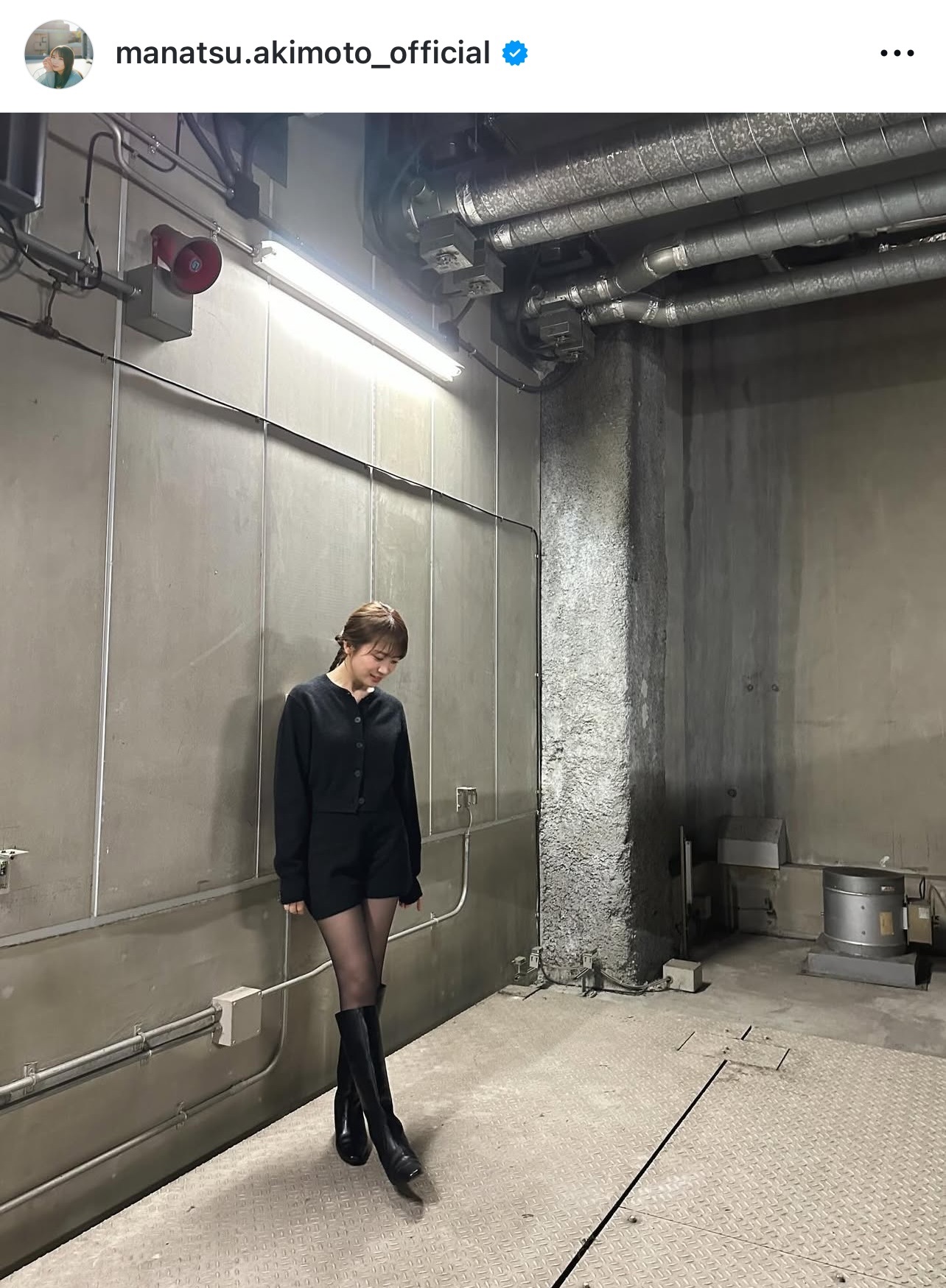 秋元真夏のインスタグラムから