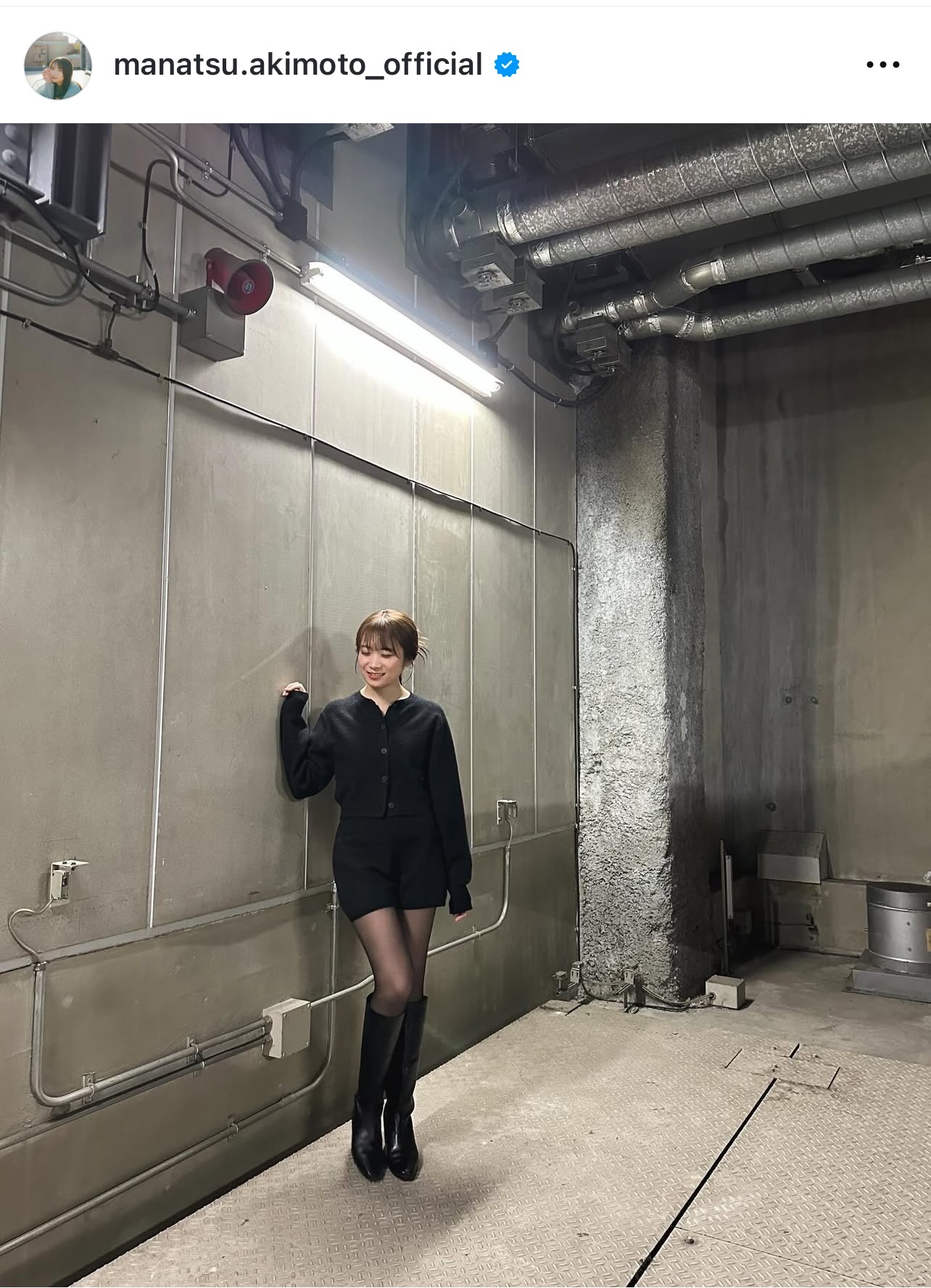 秋元真夏のインスタグラムから