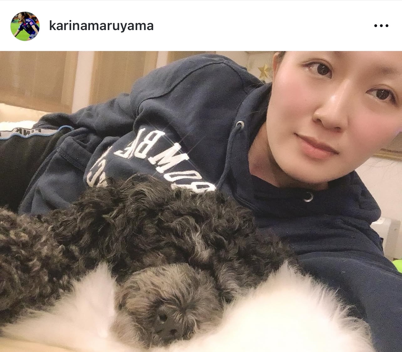 丸山桂里奈のインスタグラムから