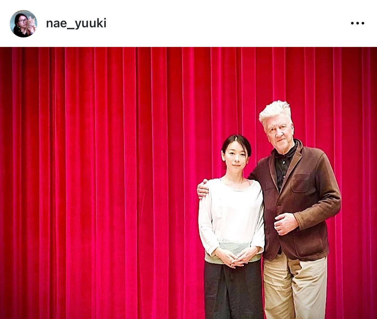裕木奈江のインスタグラムから