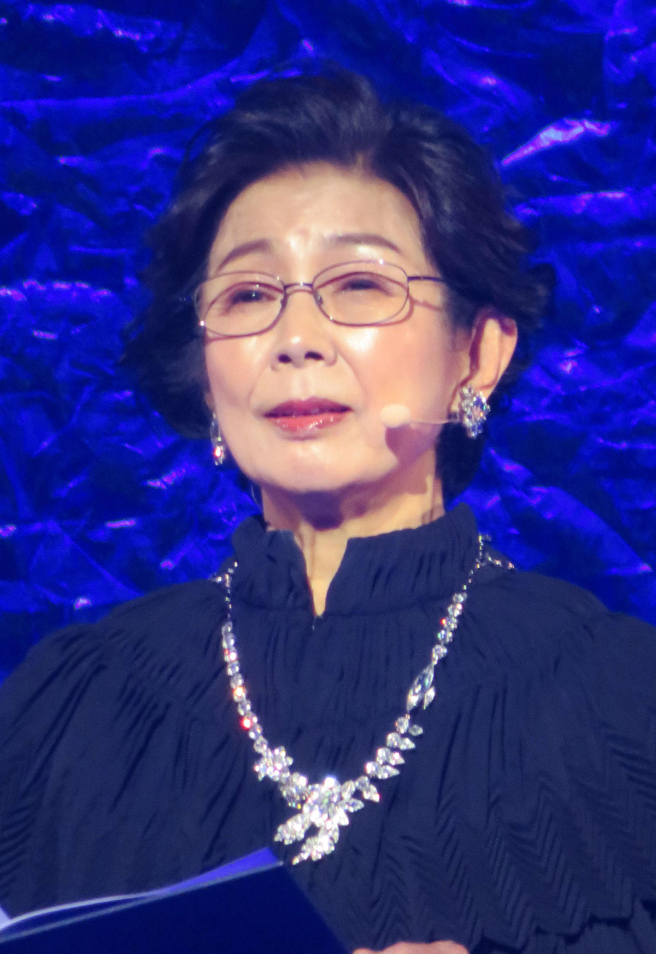 柚希礼音の公演で語り手を務めた市毛良枝