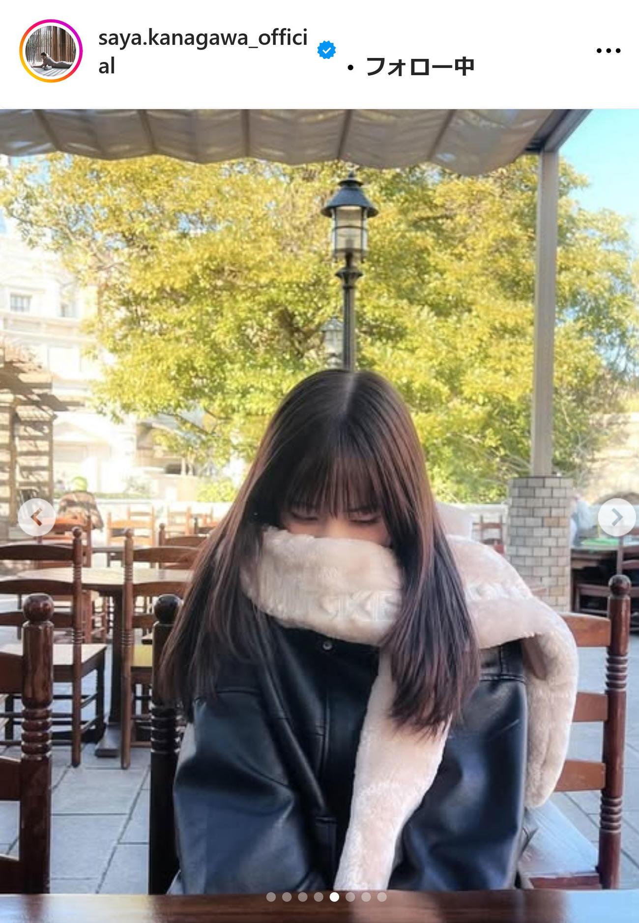 乃木坂46金川紗耶インスタグラムから