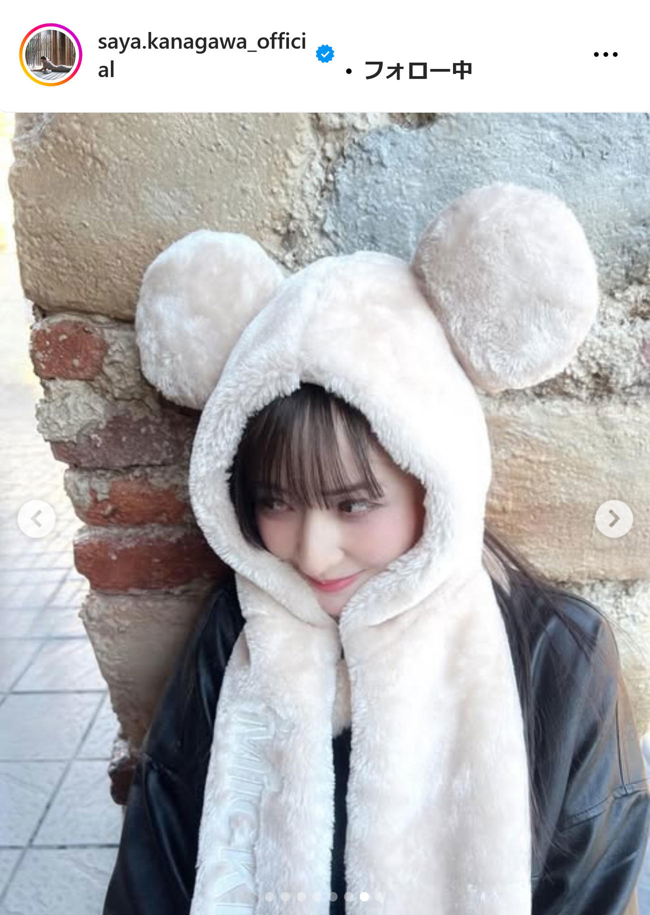 乃木坂46金川紗耶インスタグラムから