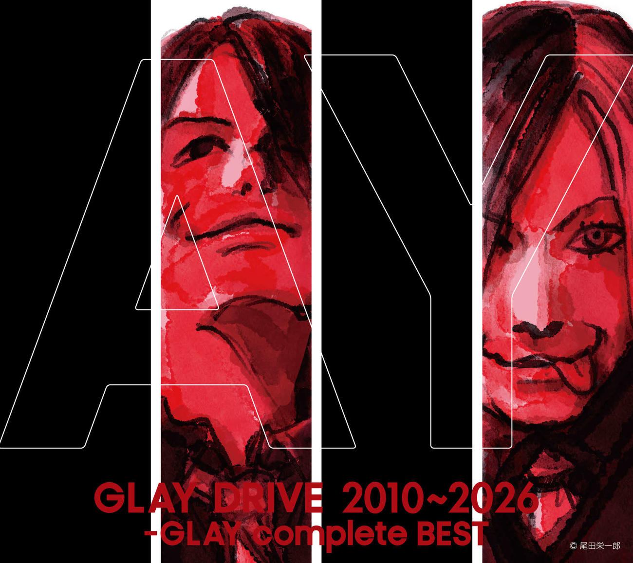 4月発売のGLAYベストアルバム「DRIVE 2010～2026－GLAY complete BEST」のジャケット写真