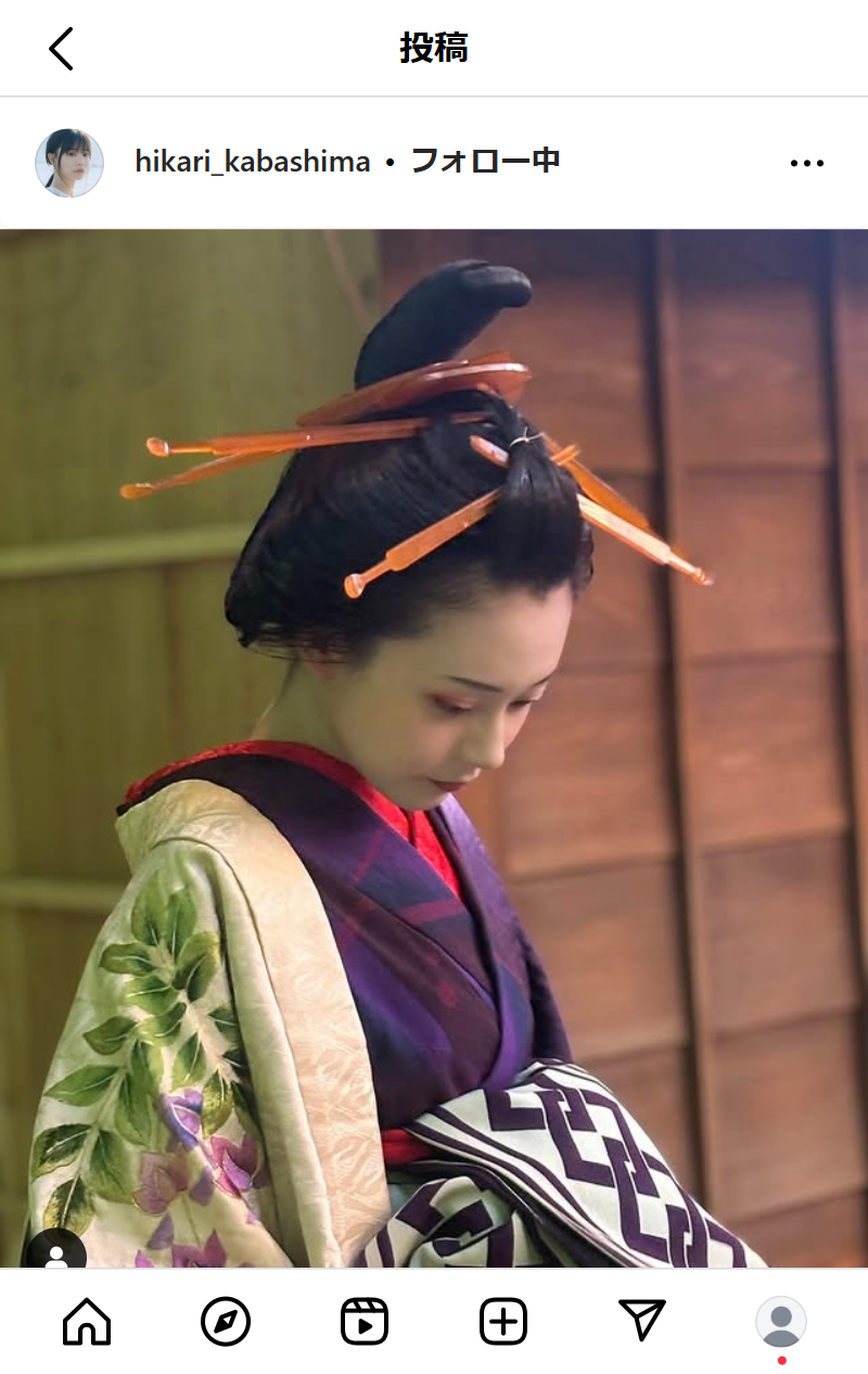 椛島光のインスタグラムから