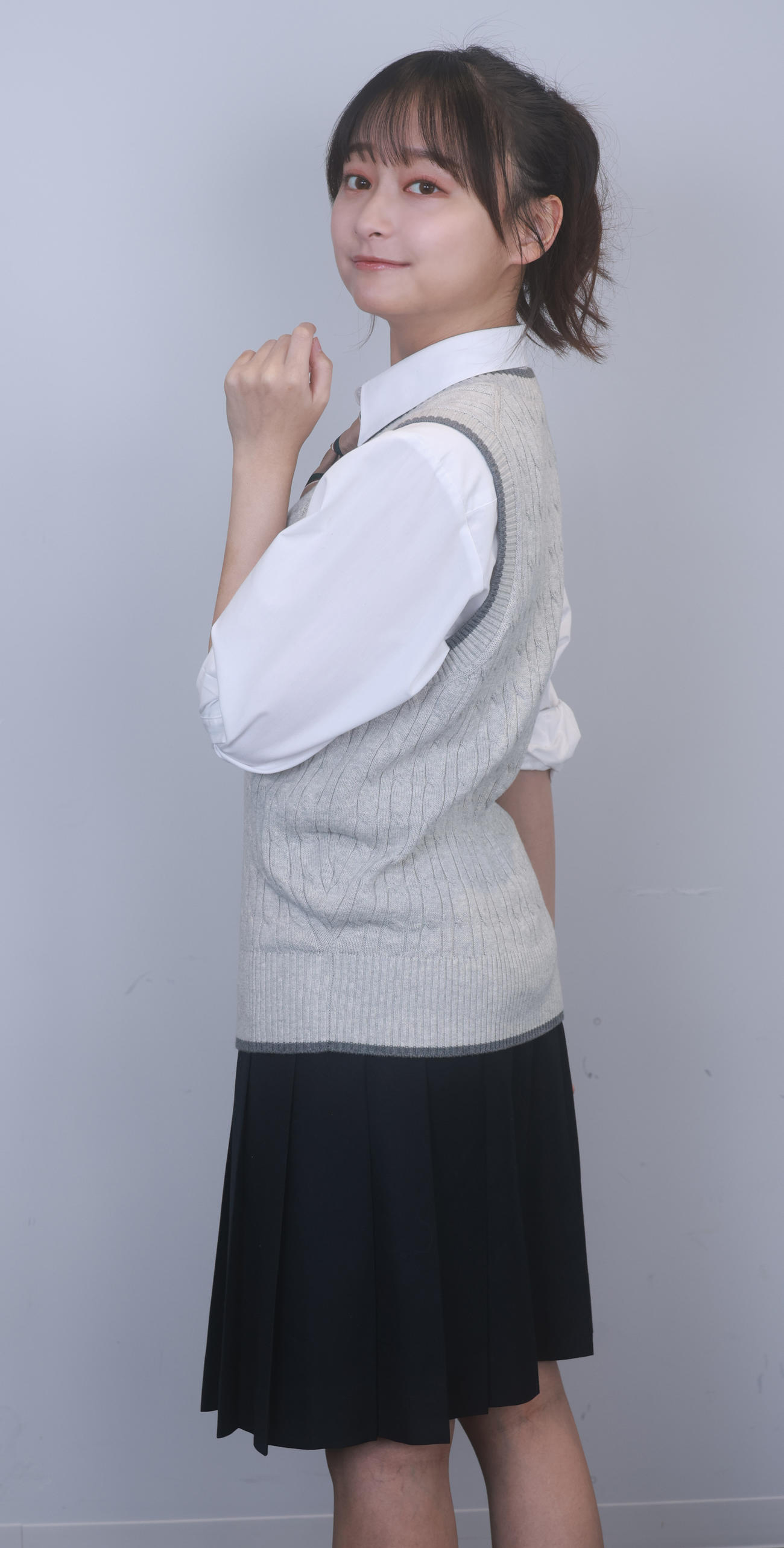 ドラマ「御上先生」への意気込みや今後の抱負を語った影山優佳（撮影・中島郁夫）