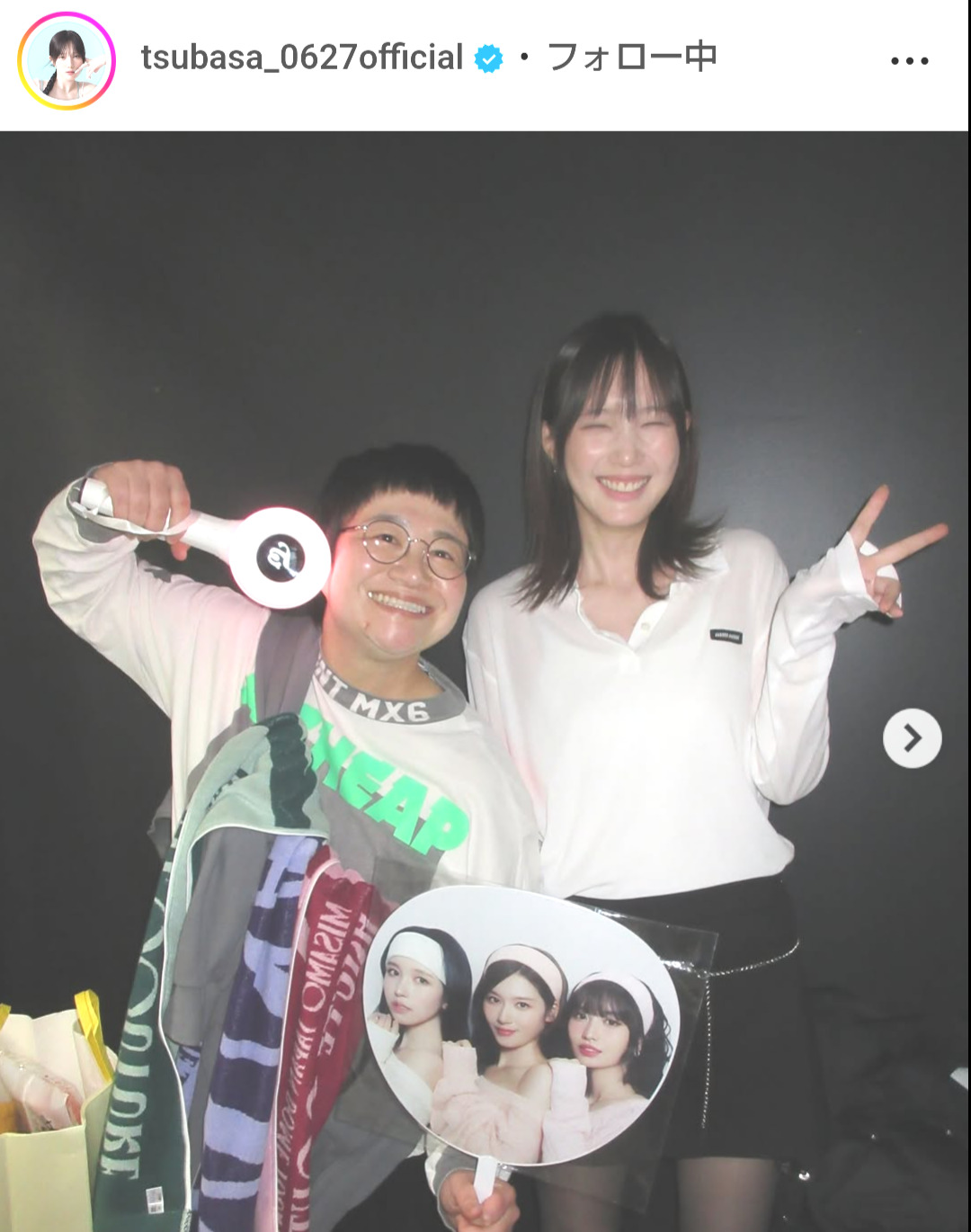 本田翼のインスタグラムから