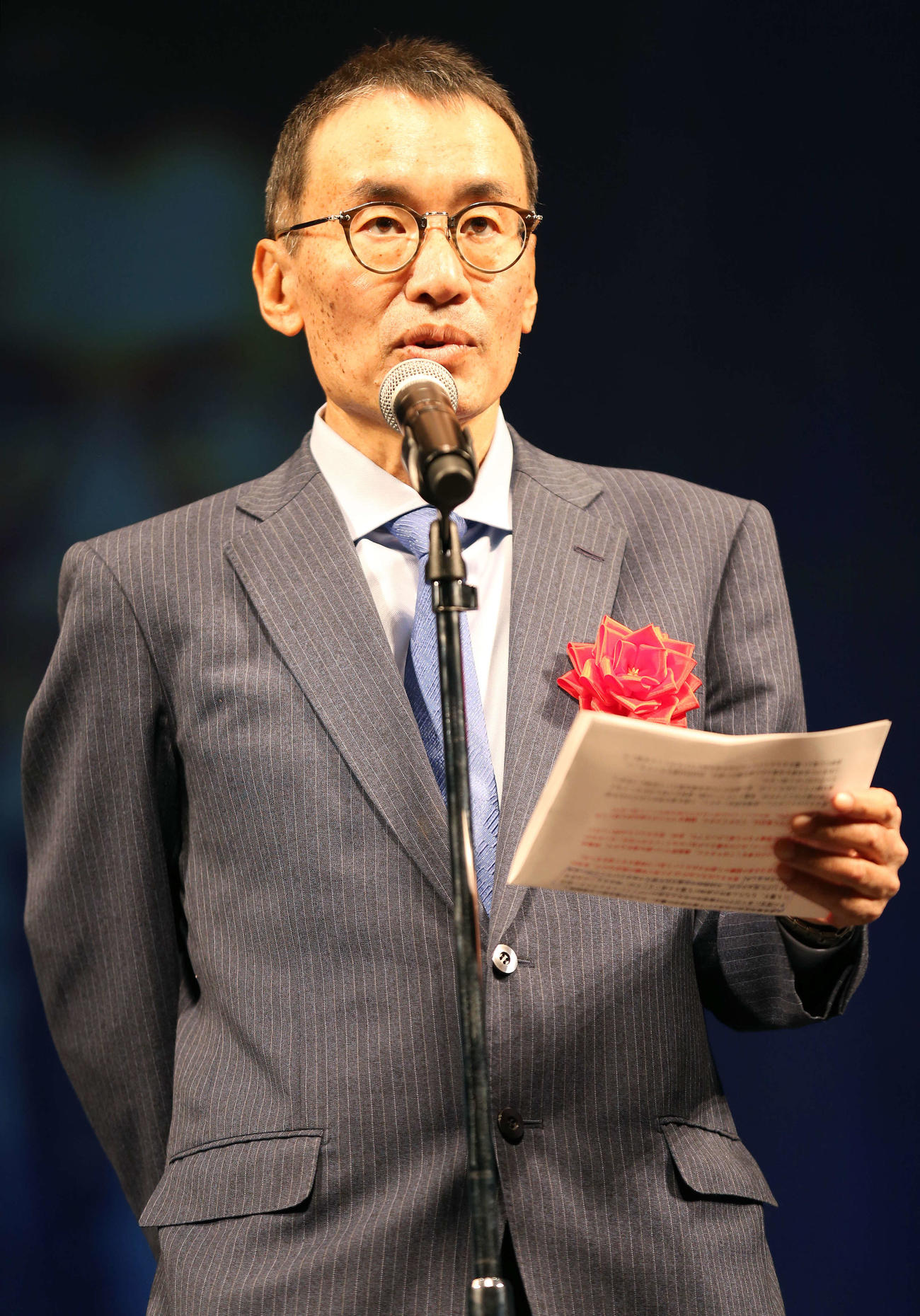 矢延隆生氏（2022年11月撮影）