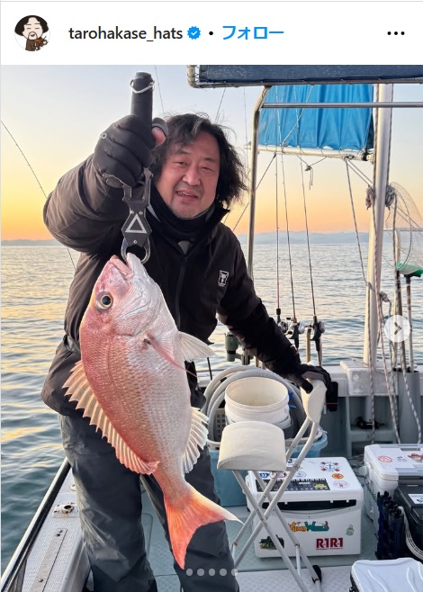 葉加瀬太郎のインスタから