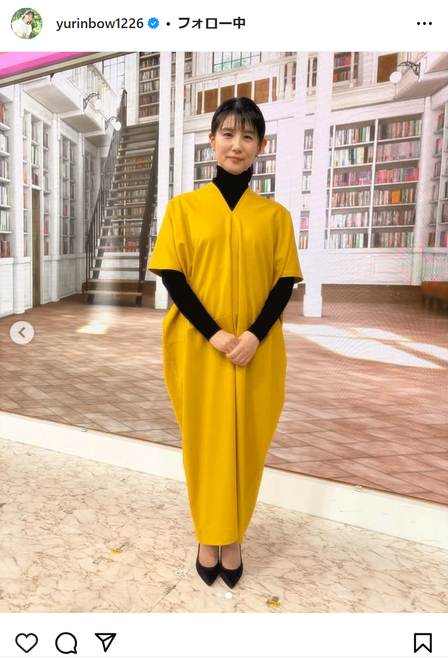 中江有里のインスタグラムから