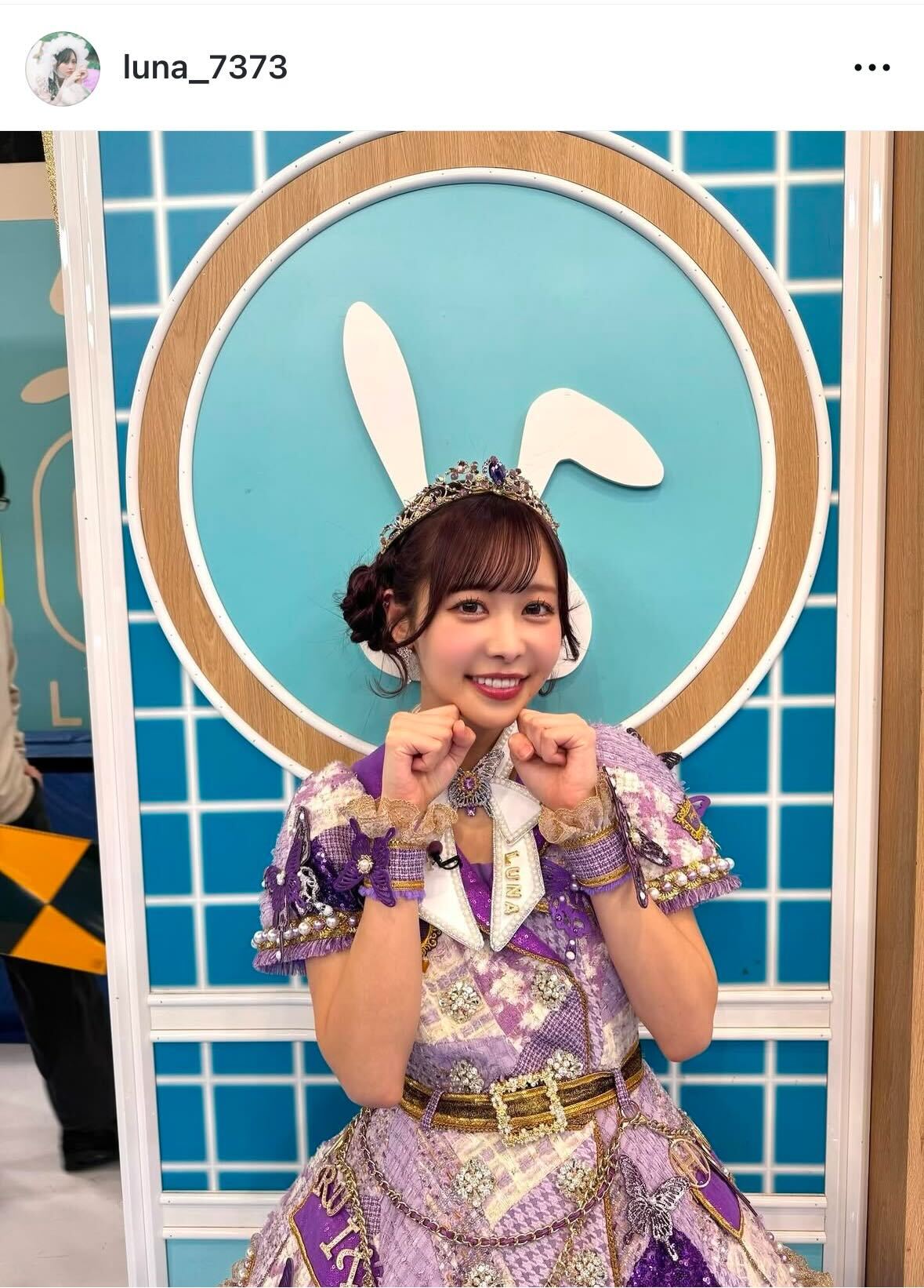 FRUITS ZIPPER仲川瑠夏のインスタグラムから