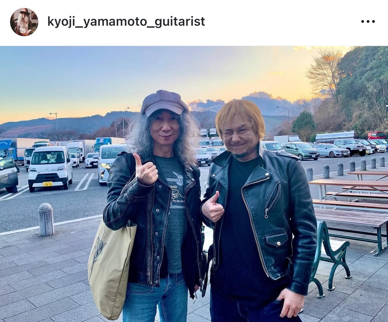 山本恭司のインスタグラムから