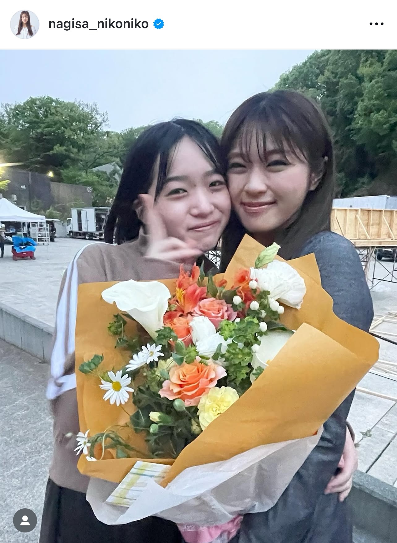 渋谷凪咲のインスタグラムから