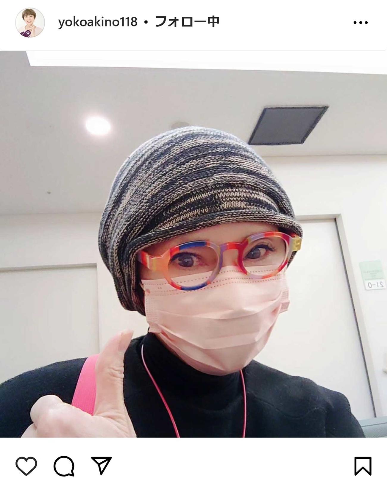 秋野暢子のインスタグラムから