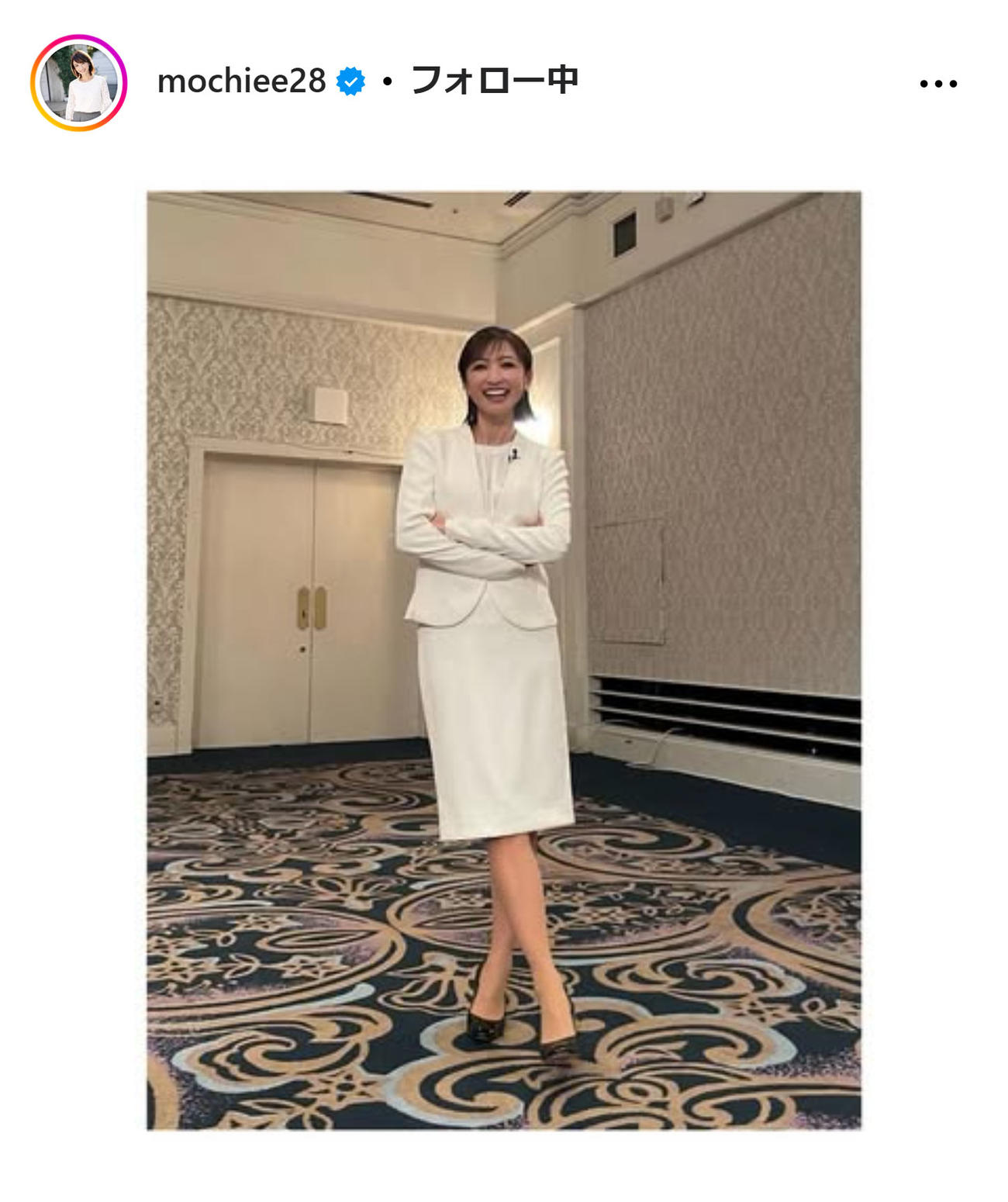望月理恵のインスタグラムから